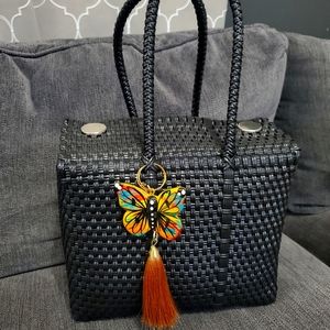 Handmade woven purse